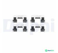 DELPHI DISC BRAKE PAD ACCESSORY KIT LX0376 FOR TOYOTA