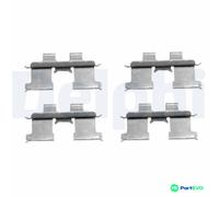 DELPHI DISC BRAKE PAD ACCESSORY KIT LX0467 FOR SSANGYONG HYUNDAI KIA