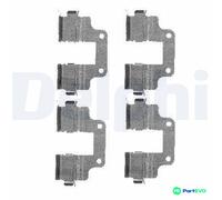DELPHI DISC BRAKE PAD ACCESSORY KIT LX0485 FOR JEEP LAND ROVER
