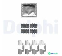 DELPHI DISC BRAKE PAD ACCESSORY KIT LX0536 FOR CITROËN PEUGEOT