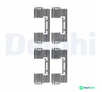 DELPHI DISC BRAKE PAD ACCESSORY KIT LX0551 FOR OPEL VAUXHALL CHEVROLET