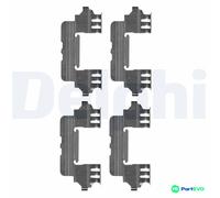 DELPHI DISC BRAKE PAD ACCESSORY KIT LX0629 FOR TOYOTA