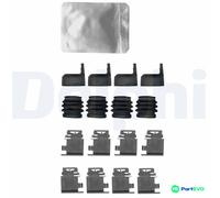 DELPHI DISC BRAKE PAD ACCESSORY KIT LX0639