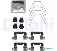 DELPHI DISC BRAKE PAD ACCESSORY KIT LX0711 FOR HYUNDAI KIA