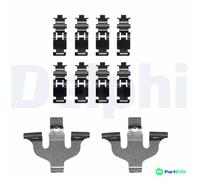 DELPHI DISC BRAKE PAD ACCESSORY KIT LX0724 FOR PORSCHE VW