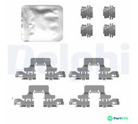 DELPHI DISC BRAKE PAD ACCESSORY KIT LX0776 FOR AUDI