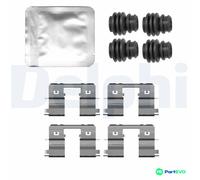 DELPHI DISC BRAKE PAD ACCESSORY KIT LX0789 FOR HONDA