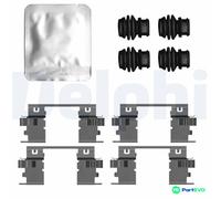 DELPHI DISC BRAKE PAD ACCESSORY KIT LX0799