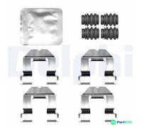 DELPHI DISC BRAKE PAD ACCESSORY KIT LX0810