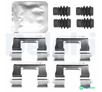 DELPHI DISC BRAKE PAD ACCESSORY KIT LX0820 FOR OPEL VAUXHALL