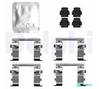 DELPHI DISC BRAKE PAD ACCESSORY KIT LX0828