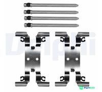 DELPHI DISC BRAKE PAD ACCESSORY KIT LX0852 FOR AUDI