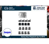 Delphi Disc Brake Pad Fitting Kit Fits Renault Master 2.3 dCi 130 RWD (UV10)