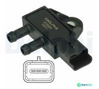 DELPHI EXHAUST PRESSURE SENSOR DPS00006 FOR CITROËN FIAT LANCIA PEUGEOT