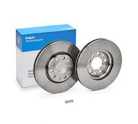 Delphi Front Plain Brake Disc Set for Alfa Romeo Giulietta Van Fiat Jeep BG4314