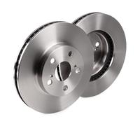 Genuine Delphi Front Vented Brake Discs Set Pair - BG4290