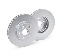 Delphi Front Plain Brake Disc Set for Subaru Trezia II Toyota Corolla XI BG4277