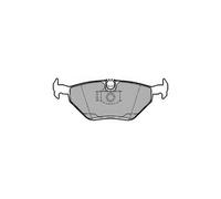 DELPHI LP1107 Brake Pad Set Rear Replacement Fits Alpina B10 BMW 5 Series
