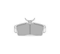 DELPHI LP1435 Brake Pad Set Front Replacement Fits Nissan Almera Primera