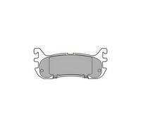 DELPHI LP1452 Brake Pads Rear Braking With Anti-Squeak Plate Fits Mazda MX-5
