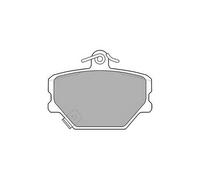 DELPHI LP1465 Brake Pad Set Front Fits Smart Cabrio City-Coupe Crossblade Fortwo