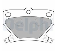 Disc Brake Brake Pad Set Delphi LP1513 Fits Toyota Celica Corolla Prius