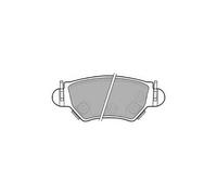 DELPHI LP1553 Brake Pad Set Rear Fits Opel Astra Astra Classic Vauxhall