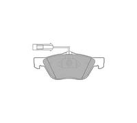 DELPHI LP1686 Brake Pad Set Front Fits Alfa Romeo 145 146 147 156 GT Fiat