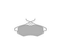 DELPHI LP1716 Brake Pad Set Front Replacement Fits Citroën C2 C2 Enterprise C3