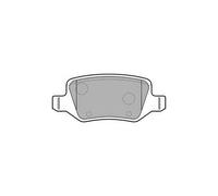 DELPHI LP1741 Brake Pad Set Rear Fits Mercedes-Benz A-Class B-Class Vaneo