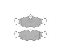 DELPHI LP1755 Brake Pads Rear With Anti-Squeak Plate Fits Jaguar XJ XK8