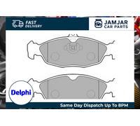 DELPHI LP1755 Brake Pads Rear With Anti-Squeak Plate Fits Jaguar XJ XK8