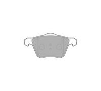 DELPHI LP1787 Brake Pad Set Front Replacement Fits Volvo S60 S80 V70 XC70 XC90