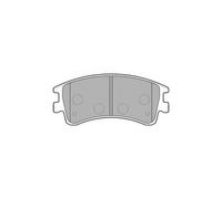 DELPHI LP1799 Brake Pads Front With Anti-Squeak Plate Fits Mazda 6 Rover 75