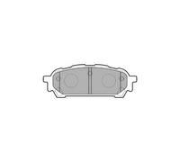 DELPHI LP1822 Brake Pad Set Rear Replacement Fits Subaru Forester Impreza