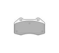DELPHI LP1940 Brake Pads Front With Anti-Squeak Plate Fits Renault Clio Megane