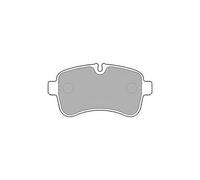 DELPHI LP2040 Brake Pads Rear Braking With Anti-Squeak Plate Fits Iveco Daily