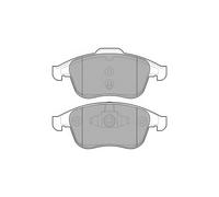 DELPHI LP2079 Brake Pad Set Front Fits Renault Clio Grand Scénic Laguna Megane