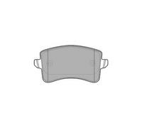 DELPHI LP2106 Brake Pad Set Rear Replacement Fits Audi A4 A4 Allroad A5 Q5