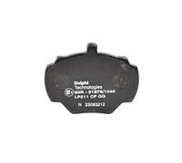 For Land Rover - Range Rover 3.5 1970-1985 GBP266 GBP271 Rear Brake Pads Delphi