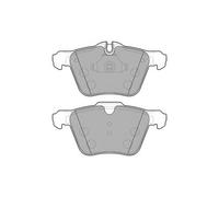 DELPHI LP2114 Brake Pad Set Front Replacement Fits Jaguar S-Type XF XJ XK