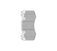 DELPHI LP2187 Brake Pad Set Front Fits Land Rover Discovery Range Rover