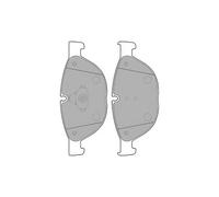 DELPHI LP2189 Brake Pad Set Front Replacement For BMW 5 Series 6 Series 7 Series