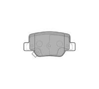 DELPHI LP2193 Brake Pads Rear With Anti-Squeak Plate Fits Toyota Verso