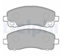 DELPHI LP2204 Brake Pad Set, disc brake for MITSUBISHI