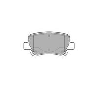 DELPHI LP2206 Brake Pads Rear With Anti-Squeak Plate Fits Toyota Avensis