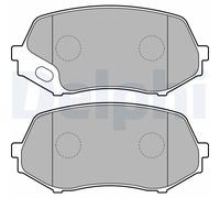 Disc Brake Brake Pad Set Delphi LP2208 Fits FUSO (MITSUBISHI) Braking System