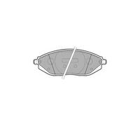 DELPHI LP2218 Brake Pads Front With Anti-Squeak Plate Fits Chevrolet Spark