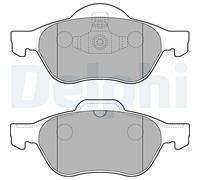 DELPHI LP2252 Brake Pad Set Front Fits Renault Clio Grand Scénic Megane Scénic