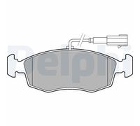 DELPHI LP2288 Brake Pad Set Front Replacement For Fiat 500 500 C Punto Punto Evo